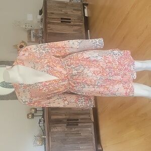 Johnny Was Feline Blush Sleep Robe